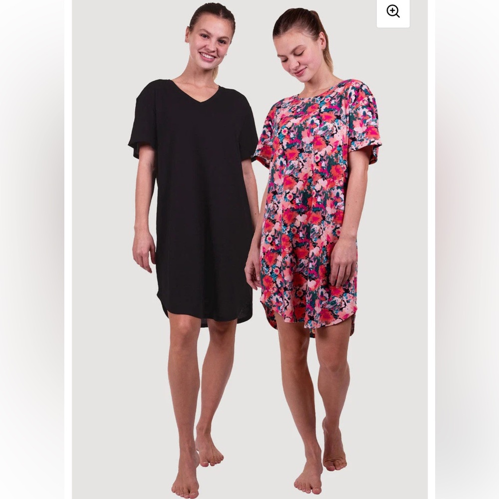Natori 2-Pack Oversize Sleep-shirts SZ-Medium  NWT